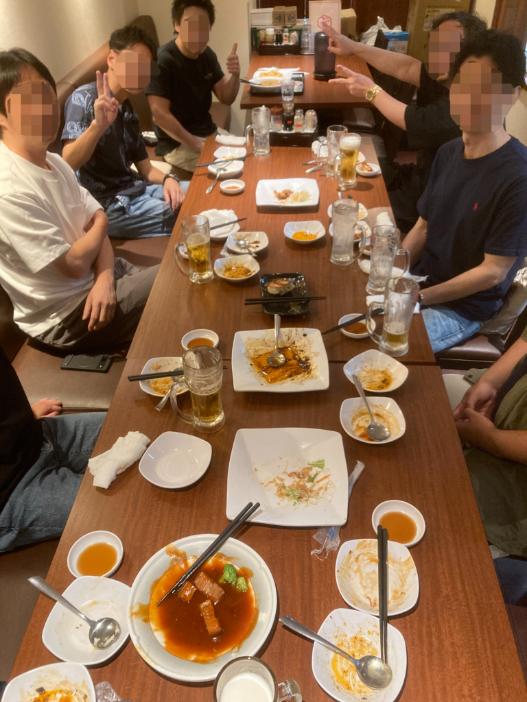 有志を募っての食事会